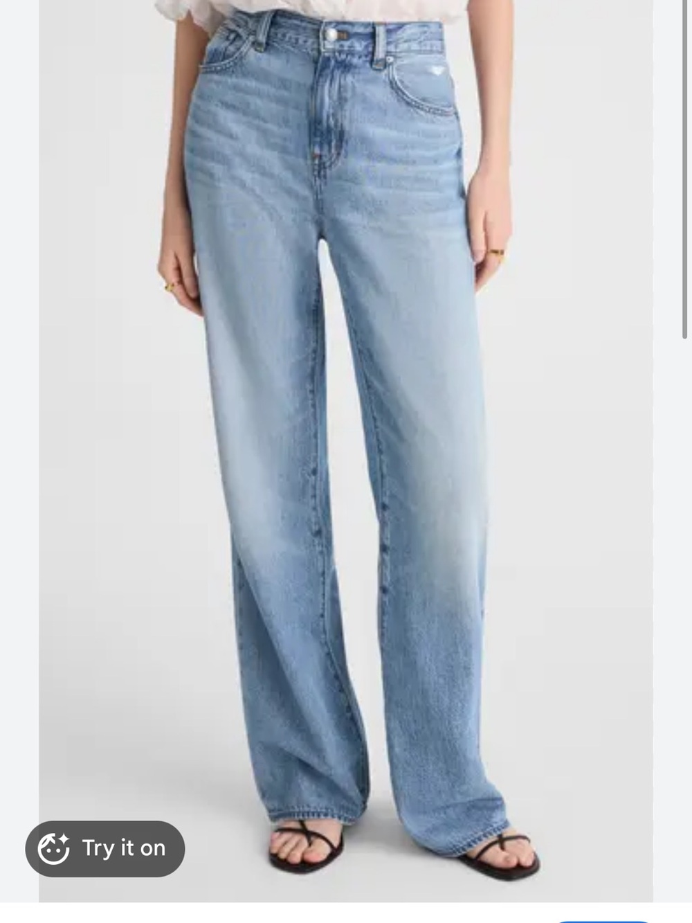 Madewell Perfect Vintage Wide Leg Jean Womens Size 26